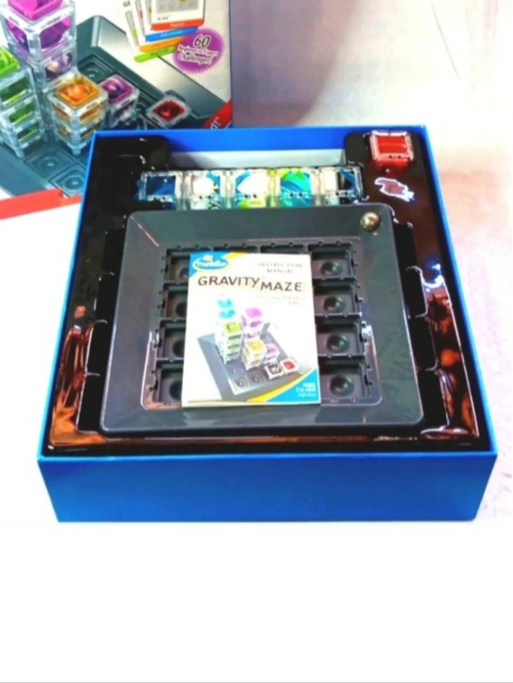 Gravity Maze Falling Marble Logic Game, Thinkfun | EUC |Single Player